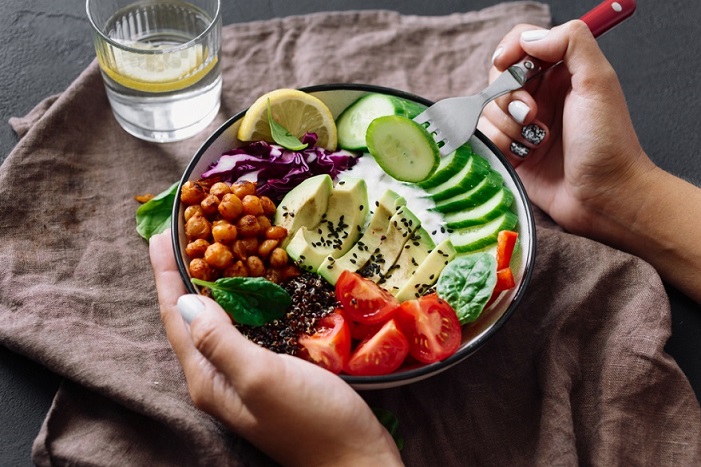 healthy vegan bowl