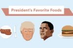 president's favorite foods