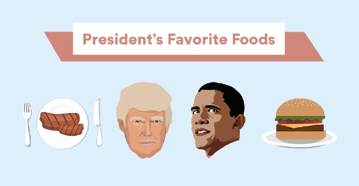 president's favorite foods