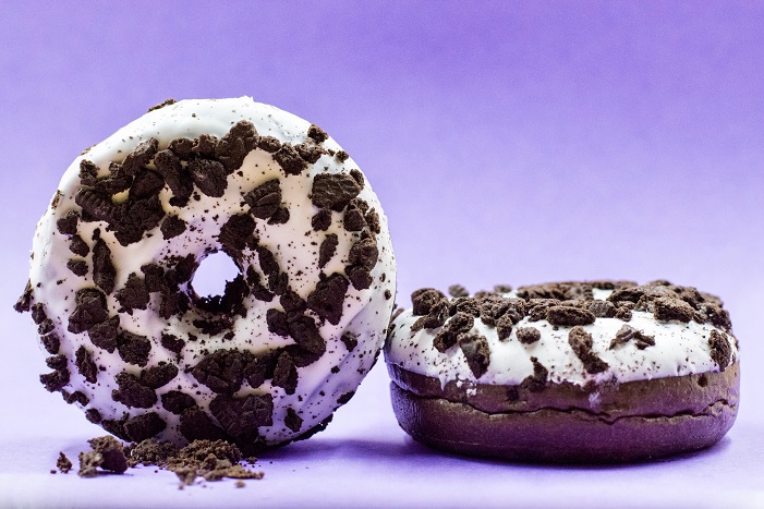 Oreo chocolate donuts