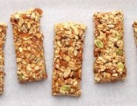 homemade granola protein bars ingredients