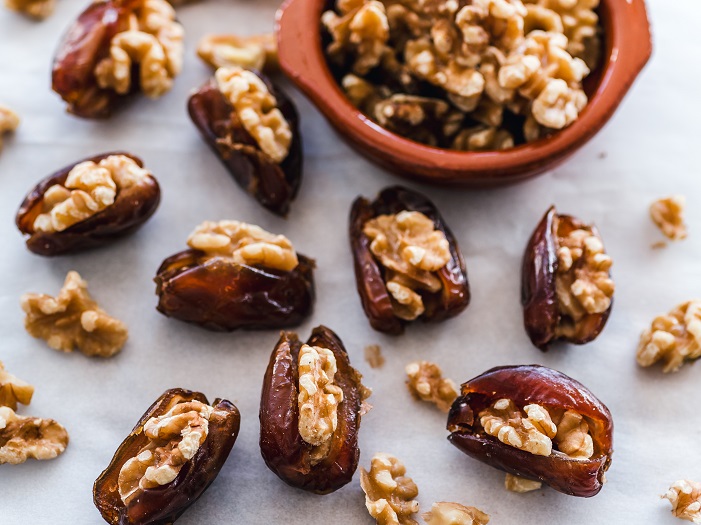 Dates and Nuts Healthy Vegan Snack