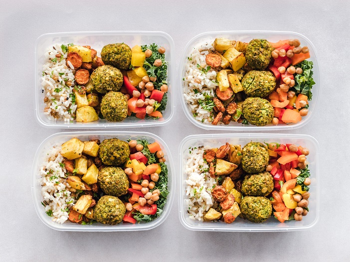 BPA-Free Plastic Meal Prep Containers