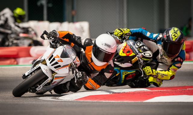 Josh Herrin motorcycle racing track