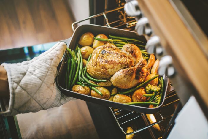 Oven is a great tool for chicken meal prep