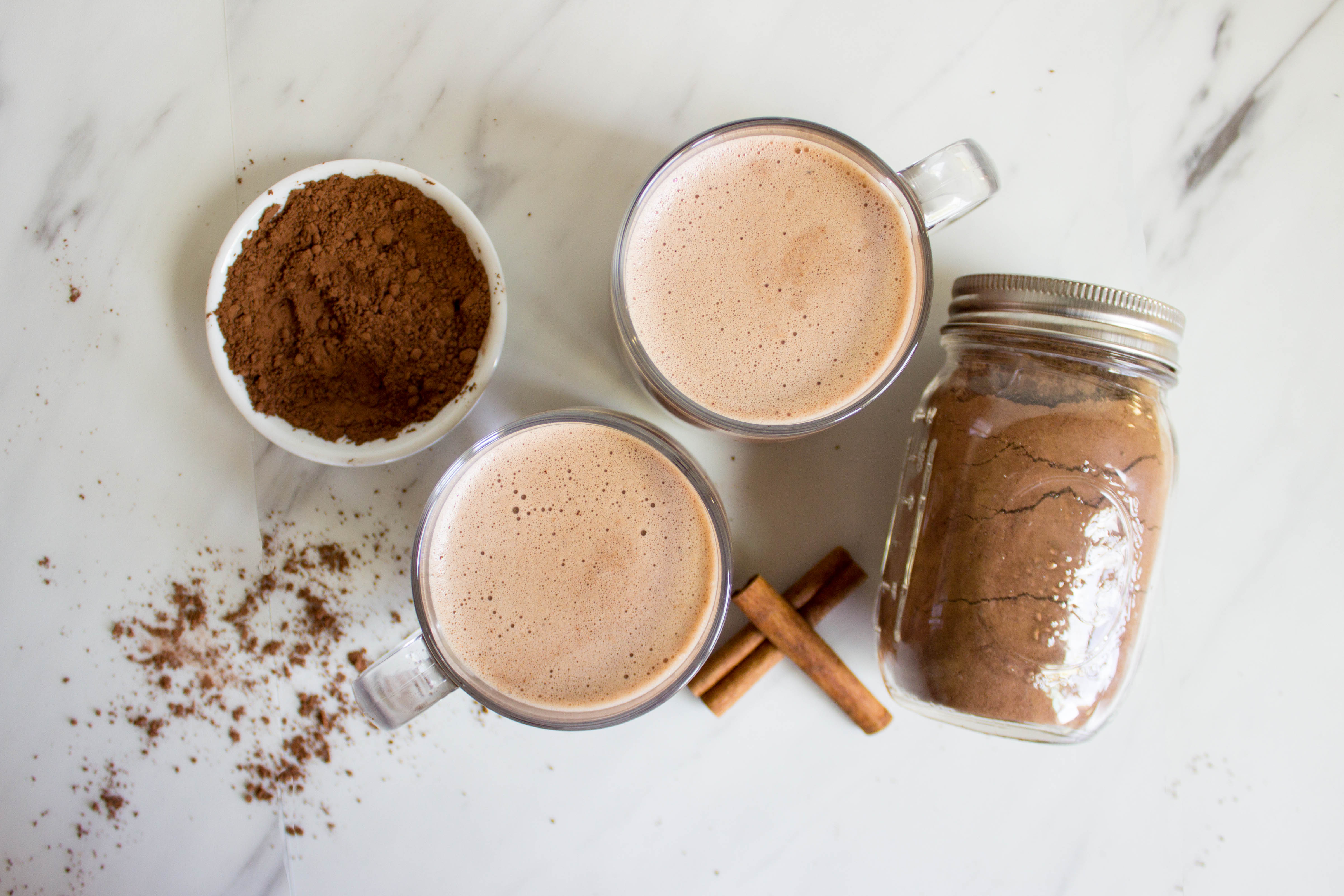 Superfood hot chocolate mix recipe