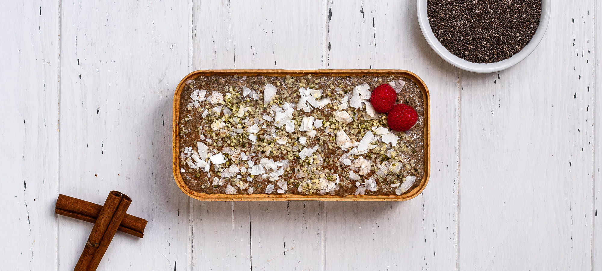 Gingerbread chia pudding