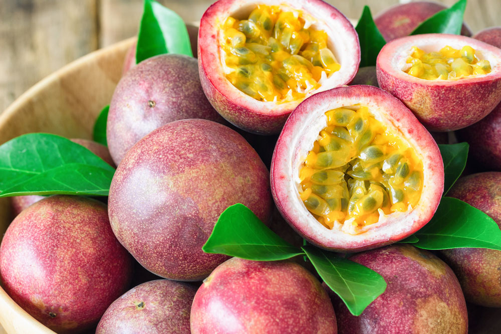 passion fruit is high in protein