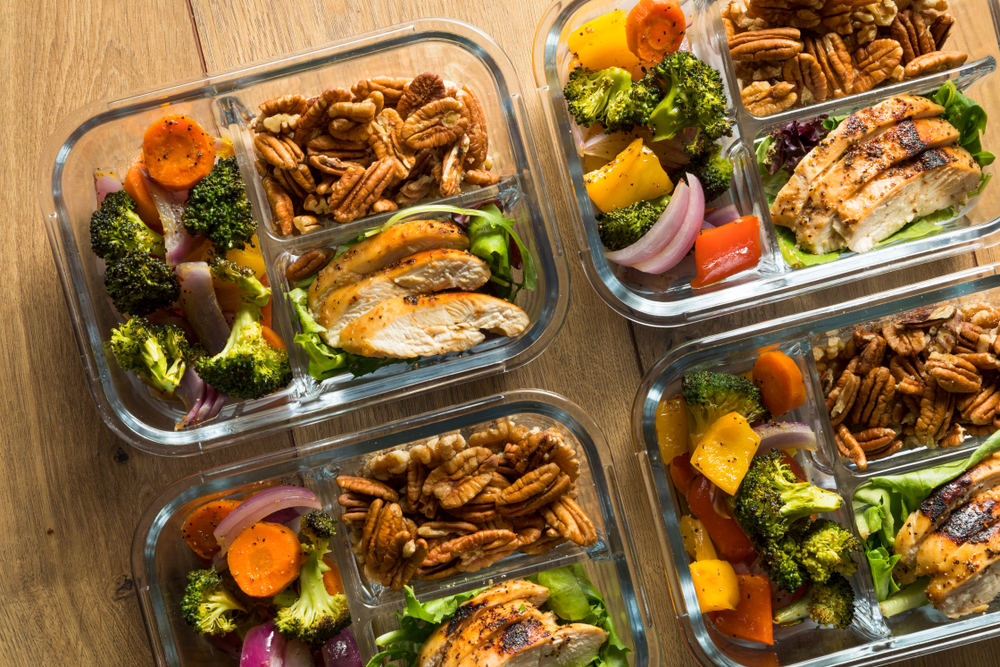 Meal prepping all week is a great way to make sure you always have keto friendlly foods at the ready.