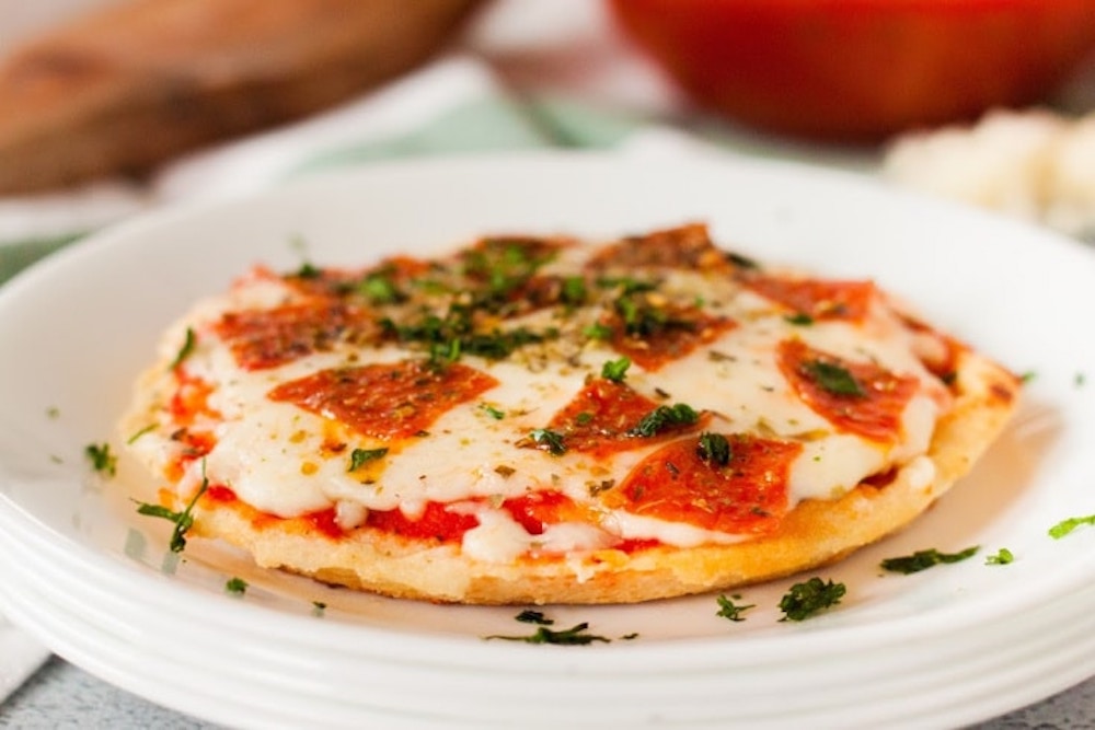 Bye cardboard cauliflower crust! Use coconut flour for a perfect, crispy personal pan pizza. 