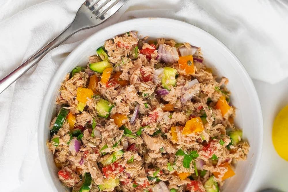 Add more vegetables to your tuna salad to boost its nutritional value!