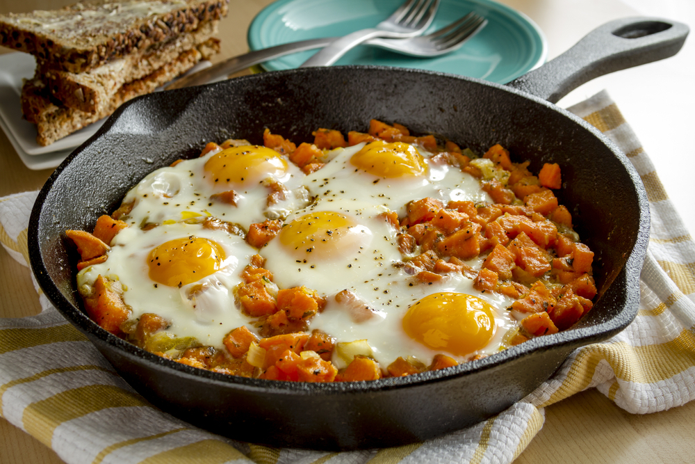 Sweet potatoes make another appearance for easy and delicious Mediterranean diet breakfasts!