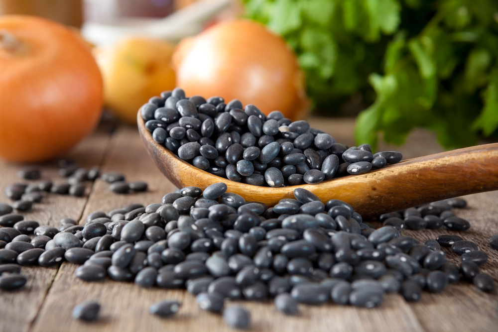 Black beans are a great protein source for vegan and vegetarian diets because they keep you fuller, longer.