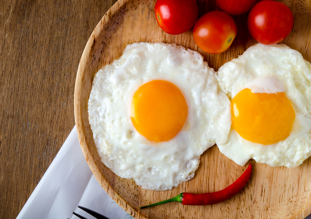 Eggs are heart healthy and a complete protein source.