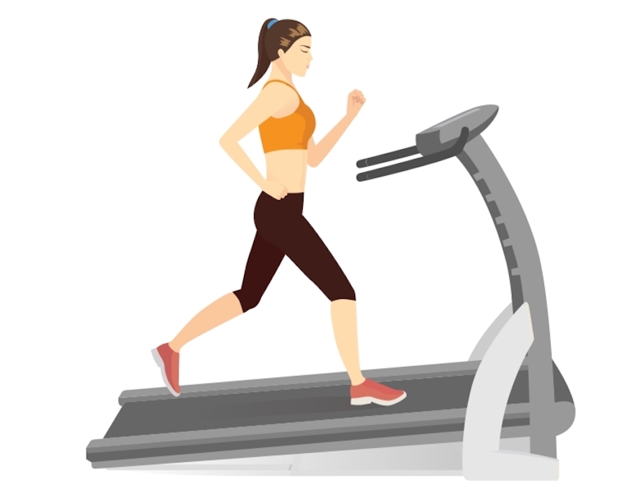 Running or even walking at an incline is affective cardio.