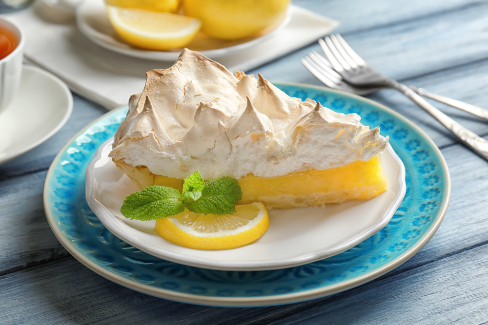 The best part? The meringue is fluffy, airy, and just a little bit toasted.