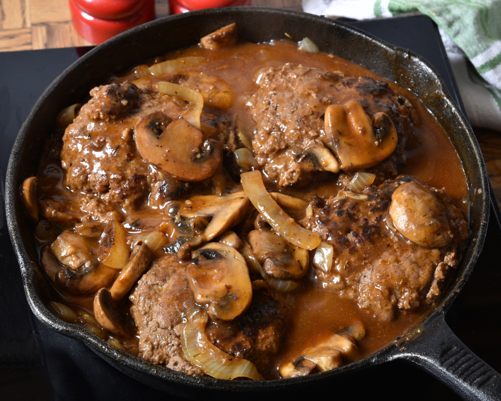 Salisbury steak is a keto dish that isn't necessarily keto-restricted! Many dieters can enjoy this high protein nutritious meal.