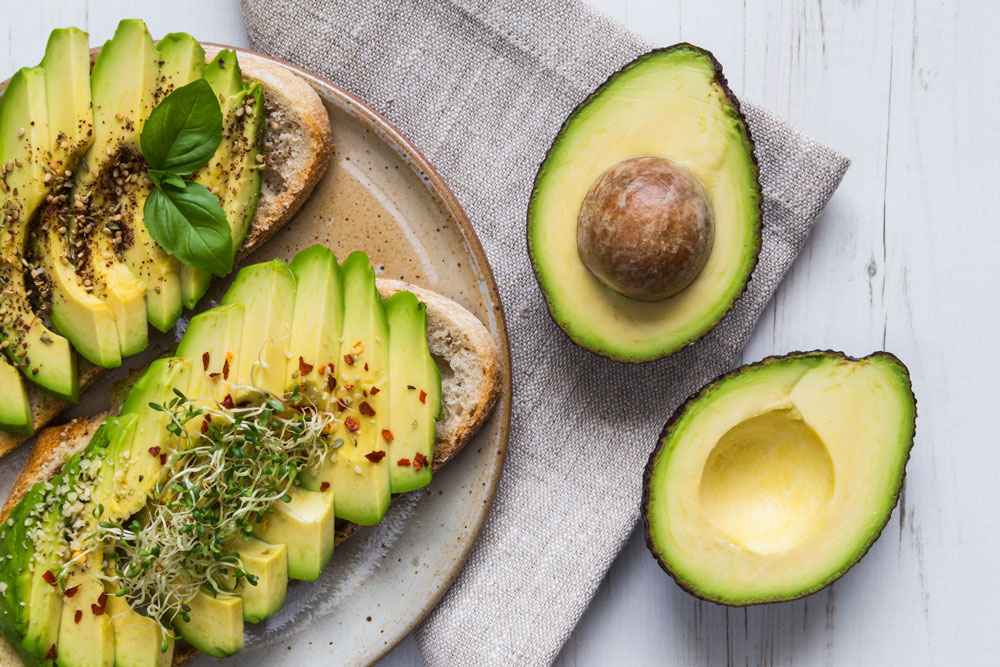 avocados are a high-protein fruit