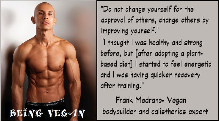 Frank Medrano vegan athlete